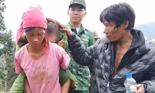 Bé gái 7 tuổi đi lạc 2 ngày trong rừng sâu Lai Châu