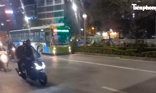 Hết giờ hoạt động, sao không cho xe chạy vào làn BRT?