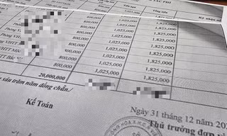 Dấu hiệu lập khống chứng từ tại Sở Văn hóa - Thể thao và Du lịch ở Sơn La