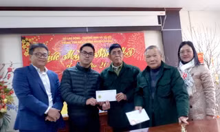 Tri ân, chúc Tết các thương binh nặng ở Bắc Giang