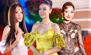 Chi Pu, Puka, Nam Anh đọ sắc "một chín một mười" trên thảm đỏ Ngôi Sao Xanh 2022