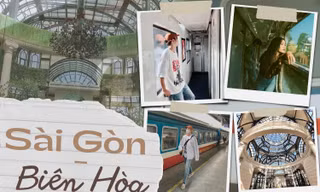 Gen Z rủ nhau "đi trốn" bằng tàu lửa đến Biên Hòa với giá vé chỉ bằng một ly trà sữa