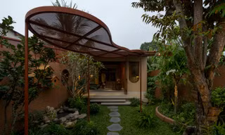 Cách thiết kế nhà vườn đan xen đầy ấn tượng