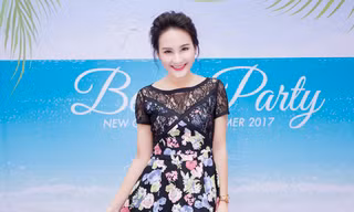 Bảo Thanh 'Sống chung với mẹ chồng' xinh đẹp dự sự kiện
