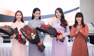 Trương Thị May, Tường Linh mặc áo dài làm đại sứ quỹ từ thiện
