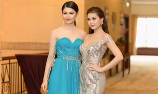 Diễm Trang tái xuất sau khi sinh con, 'đọ sắc' Á hậu Thuỳ Dung