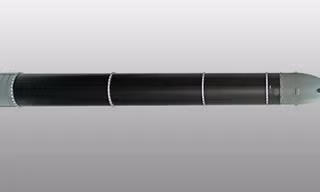 Hình dáng cơ bản của tên lửa Sarmat. Ảnh: Sputnik.