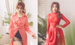 Hari Won ngày càng táo bạo với loạt váy xuyên thấu 