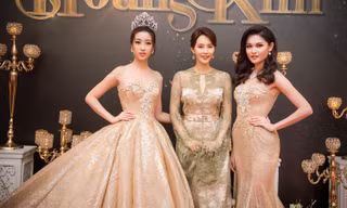 Hoa hậu Mỹ Linh, Thanh Tú, Thùy Dung đọ sắc cùng cựu Hoa hậu Hàn Quốc