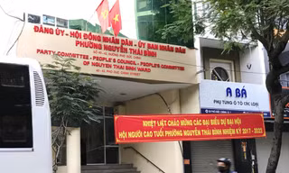 UBND phường Nguyễn Thái Bình, nơi ông Nguyễn Chí Việt công tác trước khi “mất liên lạc” nhiều ngày. Ảnh Việt Văn