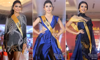Dàn thí sinh Miss Grand lộng lẫy dự dạ tiệc tại Phú Quốc
