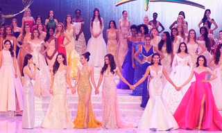 Hoa hậu Mỹ Linh được xướng danh trong đêm tổng duyệt Miss World