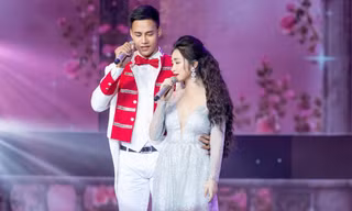 Hòa Minzy cùng 'soái ca' giành giải nhất đêm 'Duyên dáng bolero'
