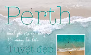 Perth - thành phố của ánh nắng và những bãi biển tuyệt đẹp