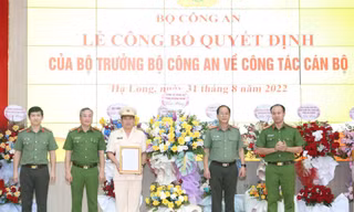 Đại tá Đinh Văn Nơi chính thức nhậm chức Giám đốc Công an tỉnh Quảng Ninh