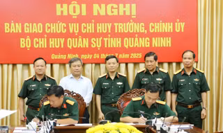 Quảng Ninh có tân Chỉ huy trưởng và Chính ủy Bộ Chỉ huy Quân sự tỉnh