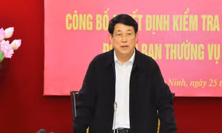 Công bố quyết định kiểm tra của Bộ Chính trị đối với Ban Thường vụ Tỉnh ủy Quảng Ninh