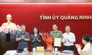 Công bố quyết định của Ban Bí thư về công tác cán bộ tại Quảng Ninh