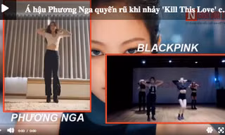 Á hậu Phương Nga gây sốt khi khoe khả năng vũ đạo nhảy sexy dance 