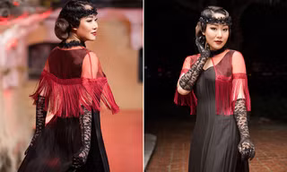 Ngô Phương Lan bất ngờ diễn mở màn show thời trang dù mới sinh con 8 tháng
