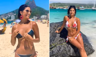 Ngắm đường cong 'bỏng mắt' của tân Hoa hậu hoàn vũ Brazil