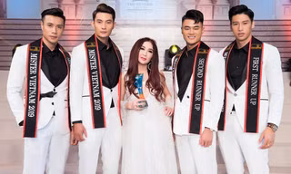 Ôn Bích Hà khoe vòng 1 gợi cảm ở Sài Gòn, sánh vai dàn trai đẹp Mister Vietnam