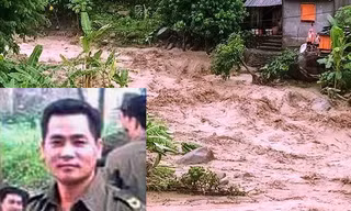 Liệt sĩ Thao Văn Súa, hy sinh khi đi nắm bắt tình hình mưa lũ trong cơn bão số 3. (Ảnh: Vietnamnet).