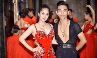 Khánh Thi khoe vòng một nóng bỏng trên sàn nhảy dancesport cùng ông xã