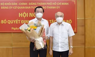 Ông Lê Hồng Sơn giữ chức Bí thư Đảng ủy Cơ quan Ban Tuyên giáo Thành ủy TPHCM