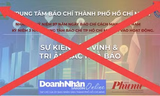 Giả mạo Trung tâm báo chí TPHCM để… kêu gọi tài trợ