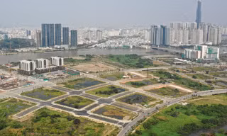 TPHCM đã phê duyệt đấu giá đất trong Khu đô thị Thủ Thiêm