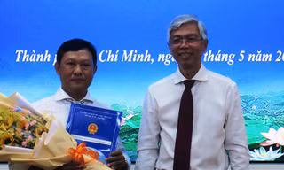 UBND TPHCM trao quyết định bổ nhiệm cán bộ chủ chốt