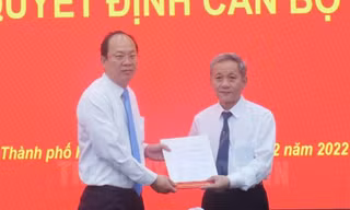 Công bố quyết định của Ban Bí thư bổ nhiệm trợ lý Bí thư Thành uỷ TPHCM