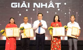 Phóng viên Báo Tiền Phong giành giải Ba Giải Báo chí Nghệ An