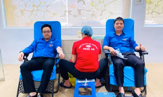 Thanh niên Khối Doanh nghiệp tỉnh Nghệ An hiến máu