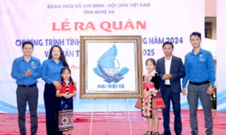 Nhiều hoạt động ý nghĩa tại Lễ ra quân tình nguyện mùa Đông 2024 ở Nghệ An