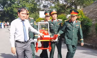 Quảng Trị: Truy điệu, an táng 10 hài cốt liệt sĩ hy sinh thời đánh Mỹ cứu nước