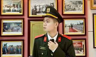 Được kết nạp Đảng năm 18 tuổi, chàng trai yêu văn chương phấn đấu trở thành người chiến sĩ mẫu mực