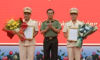 Quang cảnh buổi lễ.