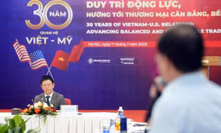 30 năm quan hệ Việt - Mỹ: Duy trì động lực, hướng tới thương mại cân bằng, bền vững