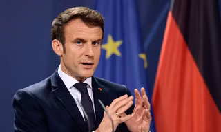 Tổng thống Pháp Emmanuel Macron. (Ảnh: Reuters)