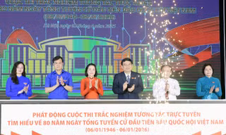 Phát động cuộc thi trực tuyến tìm hiểu 80 năm Ngày Tổng tuyển cử đầu tiên bầu Quốc hội Việt Nam