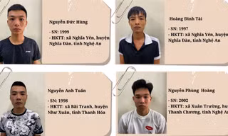 Các đối tượng trong vụ án.