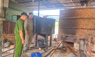 Công nghệ 'phù phép' nhớt thải thành nhớt sạch 