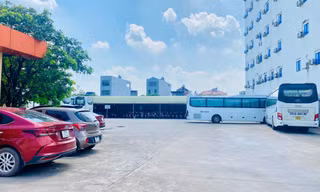 Bến xe khách huyện Tân Yên ( Bắc Giang) Ảnh: Nguyễn Thắng 