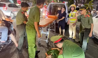 Khởi tố đối tượng tông xe máy vào công an đang làm nhiệm vụ ở Đà Nẵng