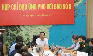 Bão số 8 di chuyển nhanh, gây mưa rất to từ Thanh Hóa đến Quảng Bình vào ngày mai 