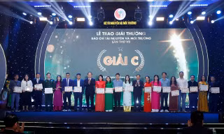 Báo Tiền Phong đoạt giải C giải Báo chí Tài nguyên và Môi trường lần thứ VII