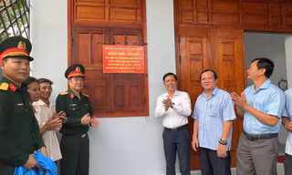 Bộ đội Khánh Hoà xây 3 nhà tình nghĩa trao tặng đồng đội