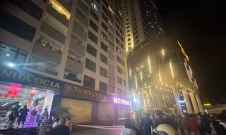 Một phụ nữ tử vong nghi rơi từ tầng 37 tòa nhà ở Nha Trang